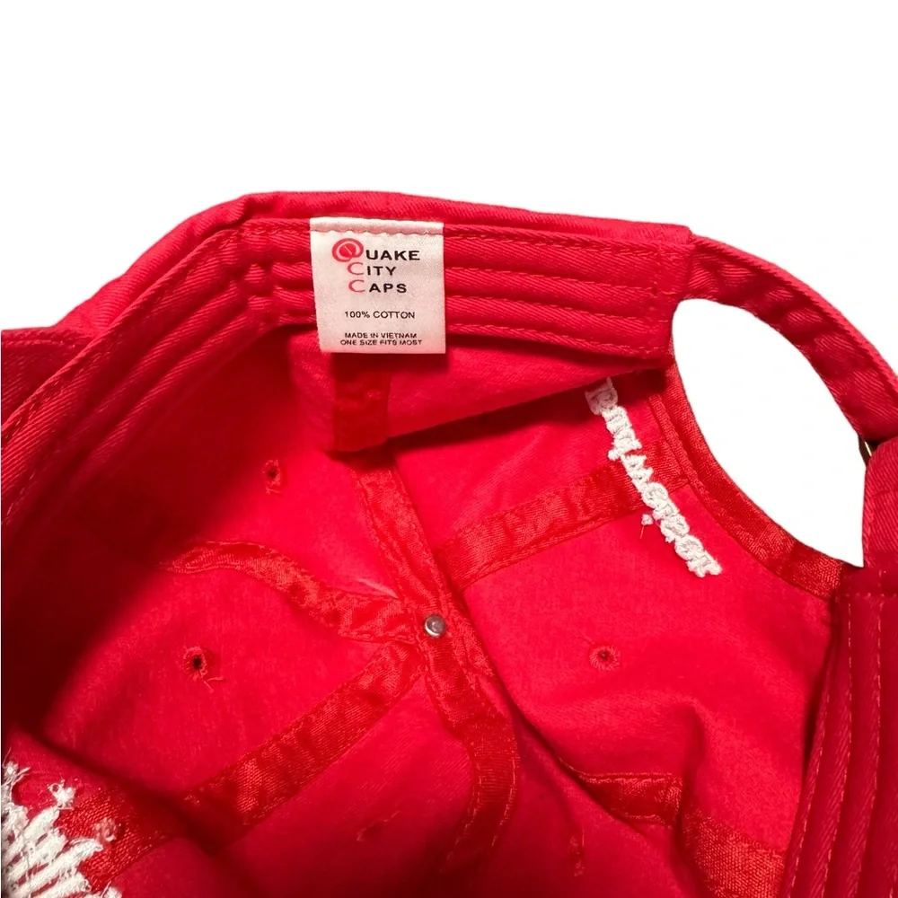 Budweiser Crown adjustable baseball hat. Red. NWOT